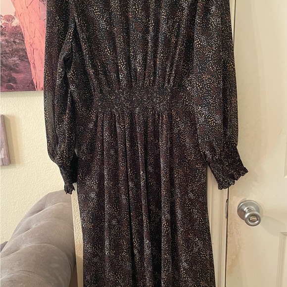 C.J Banks Womens long sleeve midi dress size XL pre-owned - Picture 11 of 12